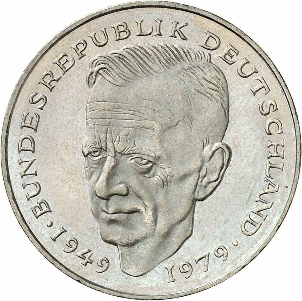 DE 2 Deutsche Mark 1984 J