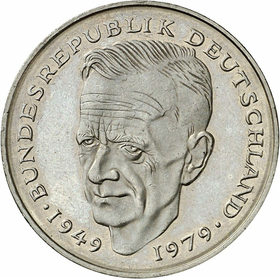 DE 2 Deutsche Mark 1986 J