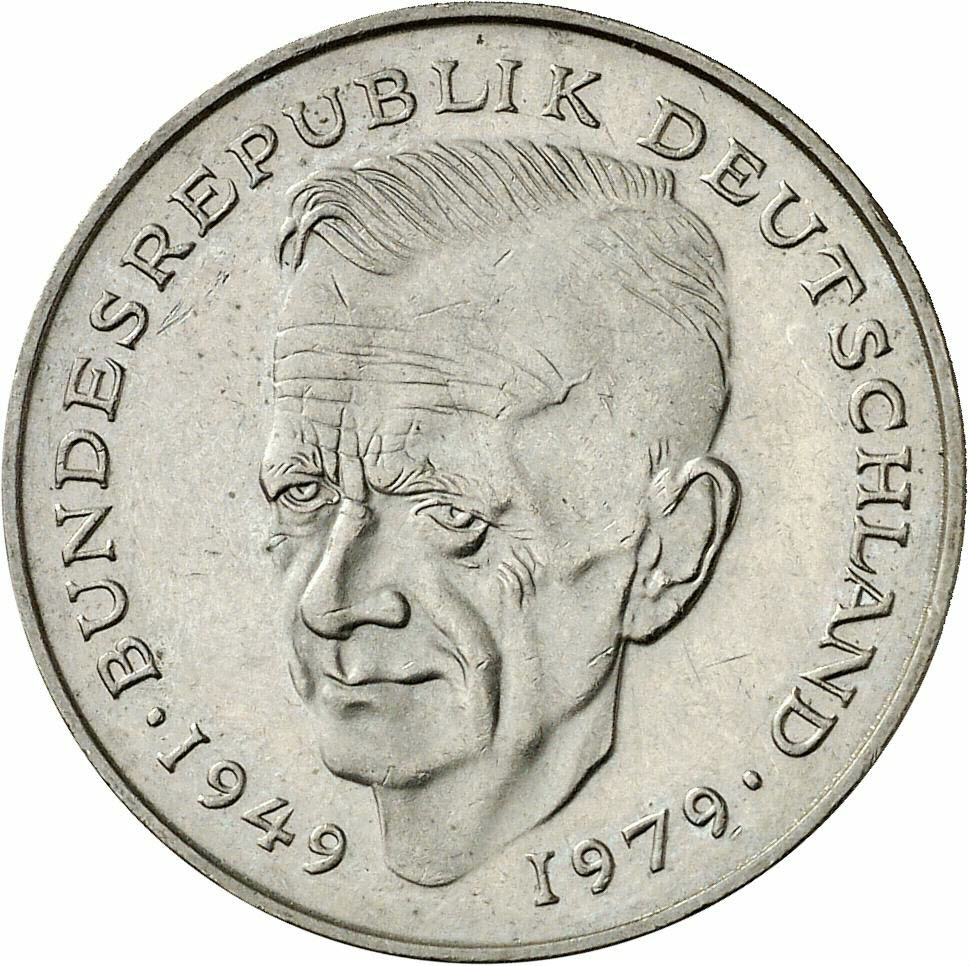 DE 2 Deutsche Mark 1987 D
