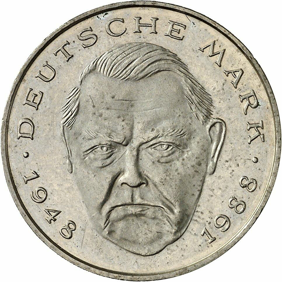 DE 2 Deutsche Mark 1989 G