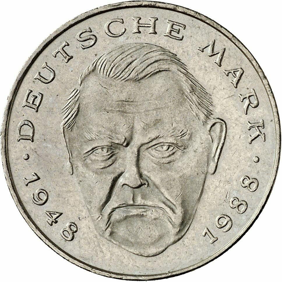 DE 2 Deutsche Mark 2001 F