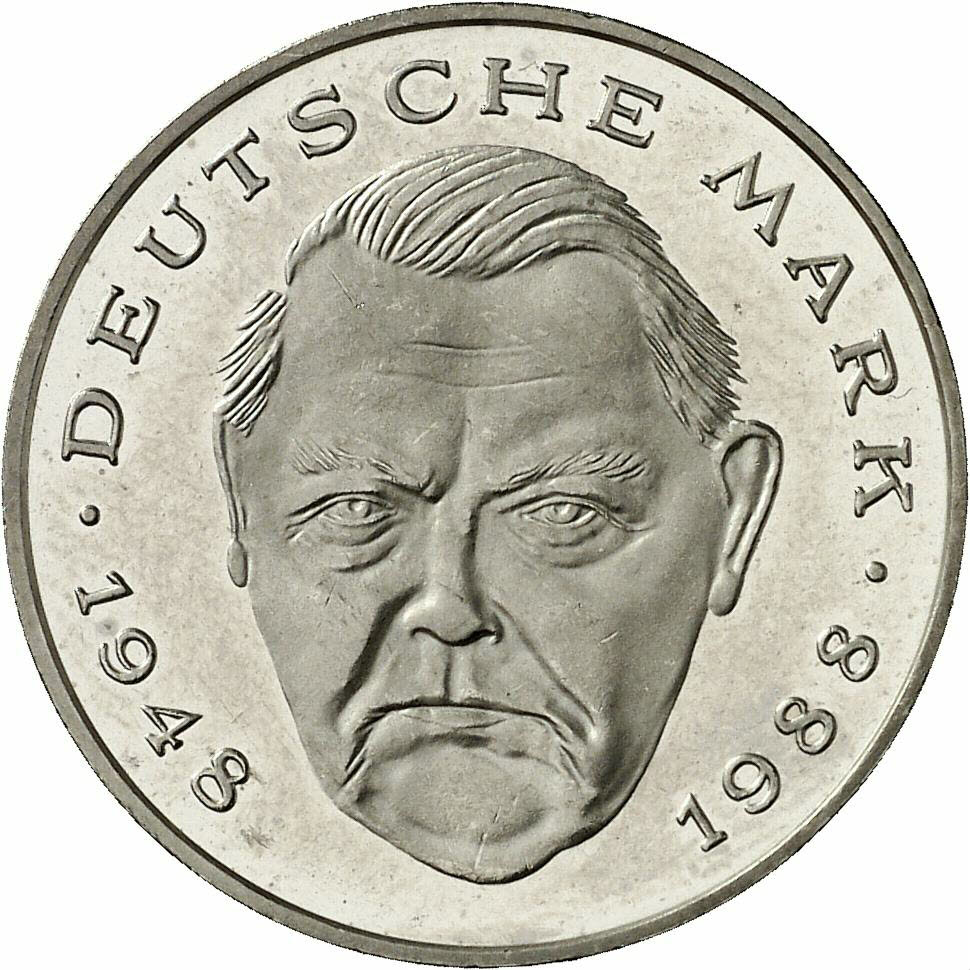 DE 2 Deutsche Mark 1996 J