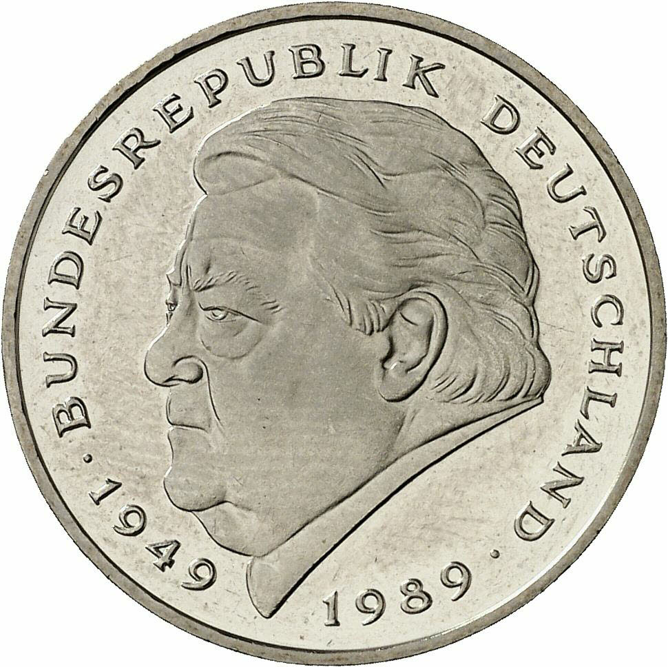 DE 2 Deutsche Mark 1996 D