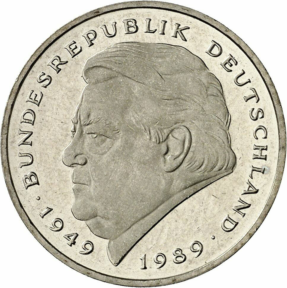 DE 2 Deutsche Mark 1996 F