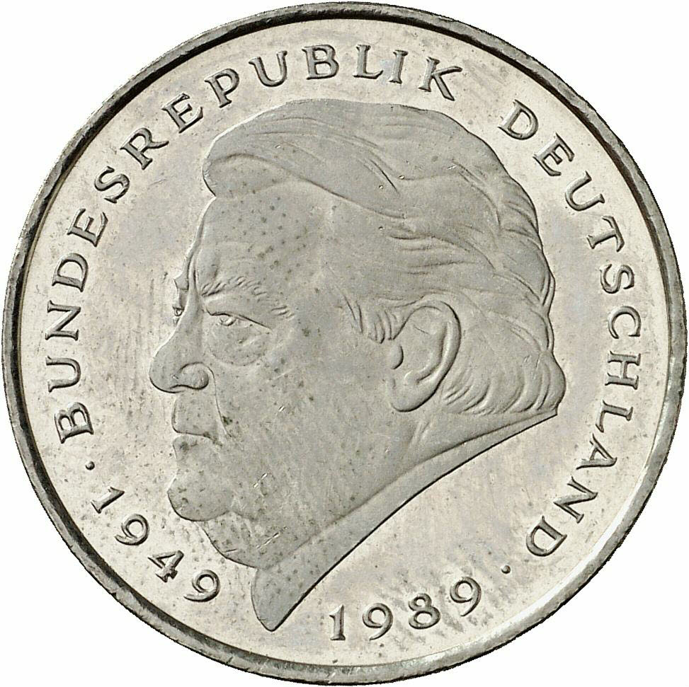 DE 2 Deutsche Mark 1991 J