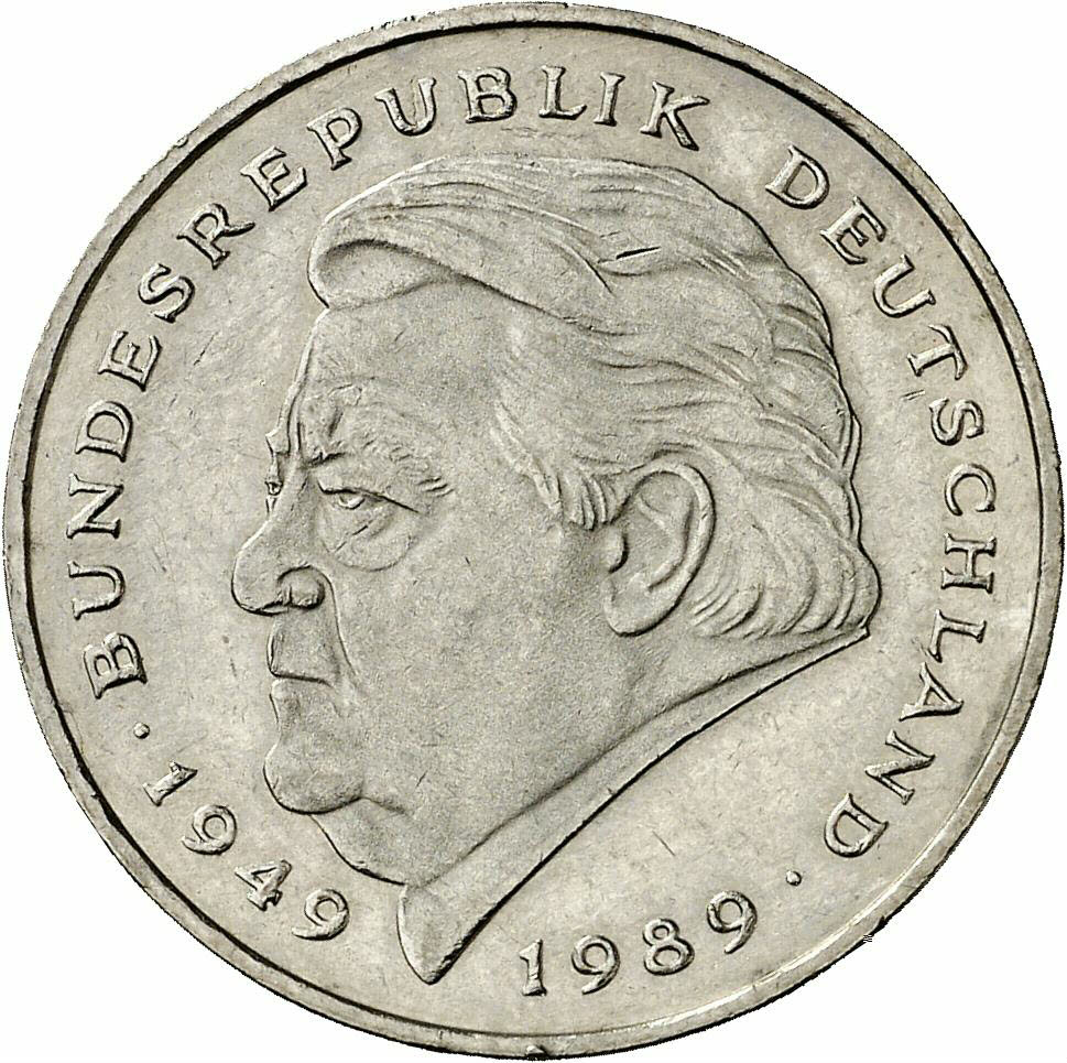 DE 2 Deutsche Mark 1992 G