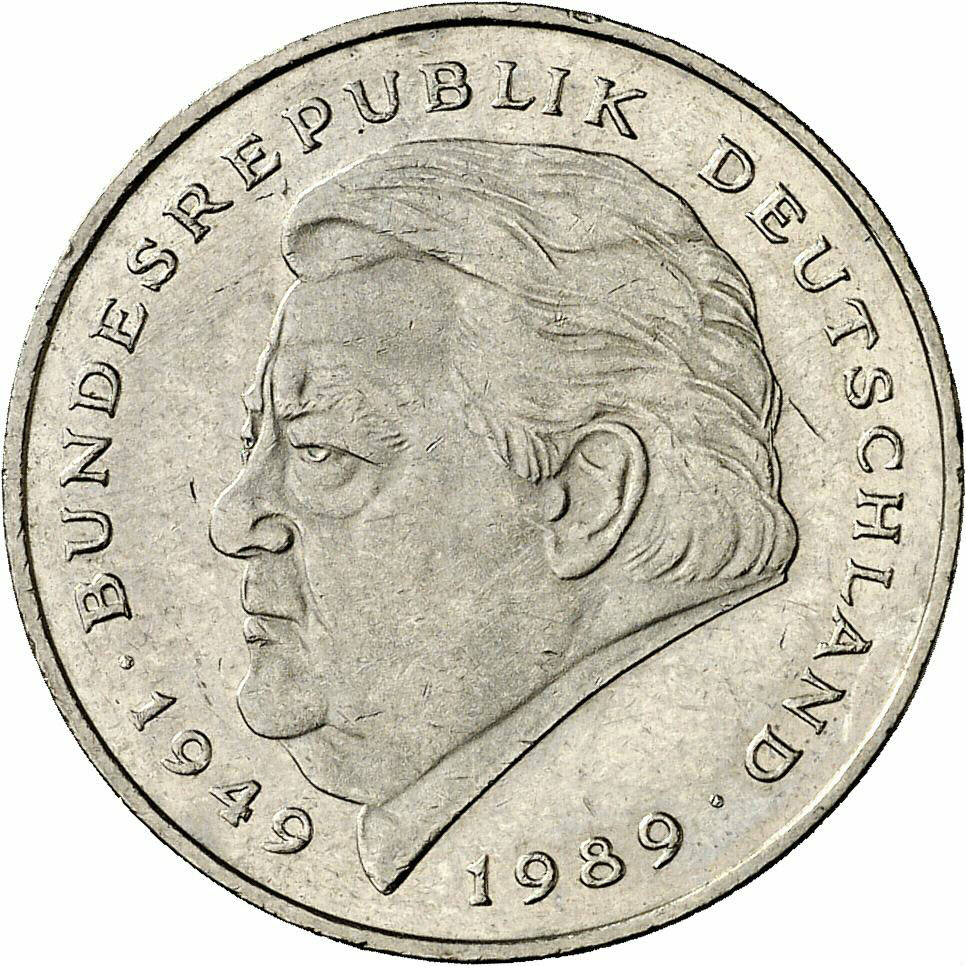 DE 2 Deutsche Mark 1993 G