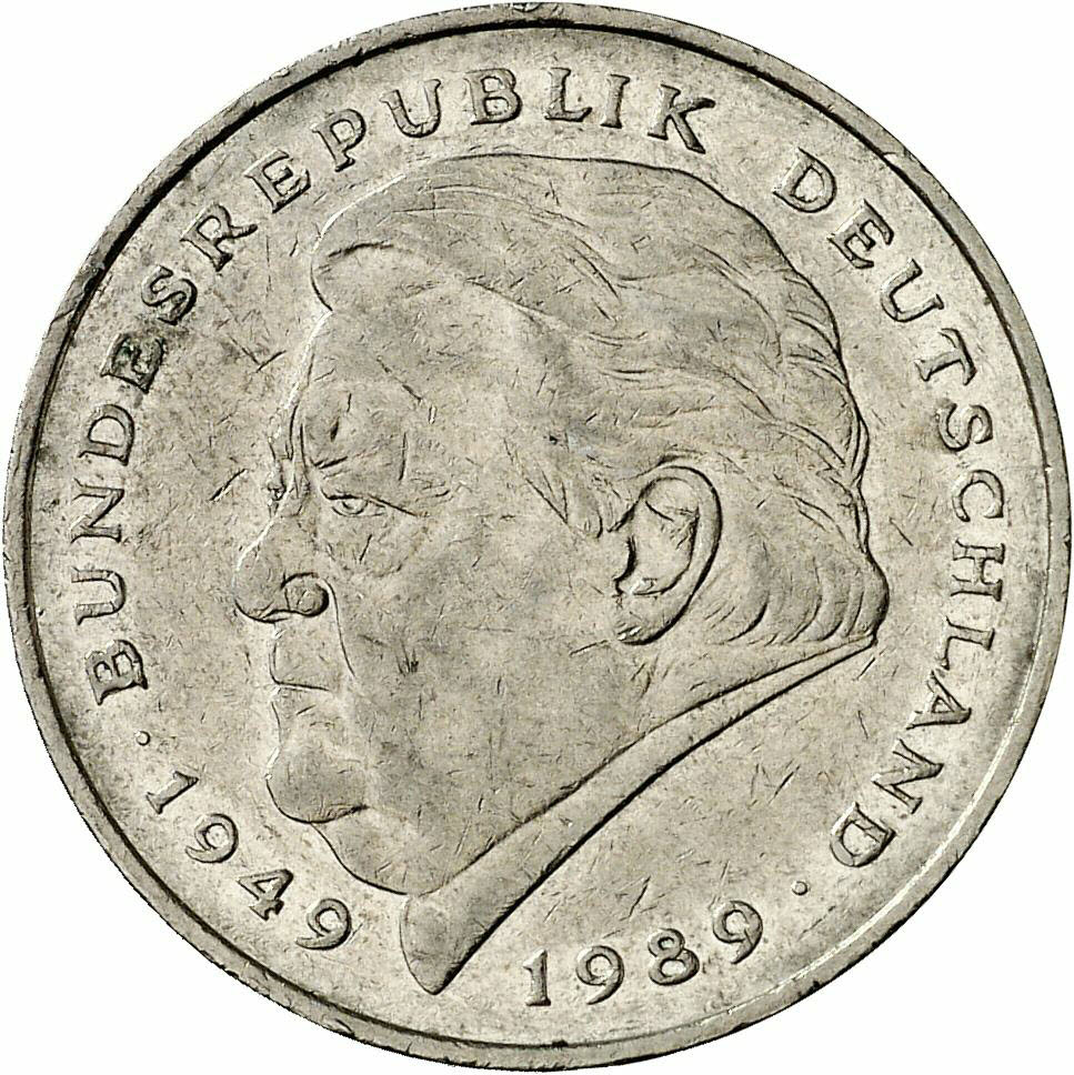 DE 2 Deutsche Mark 1993 D