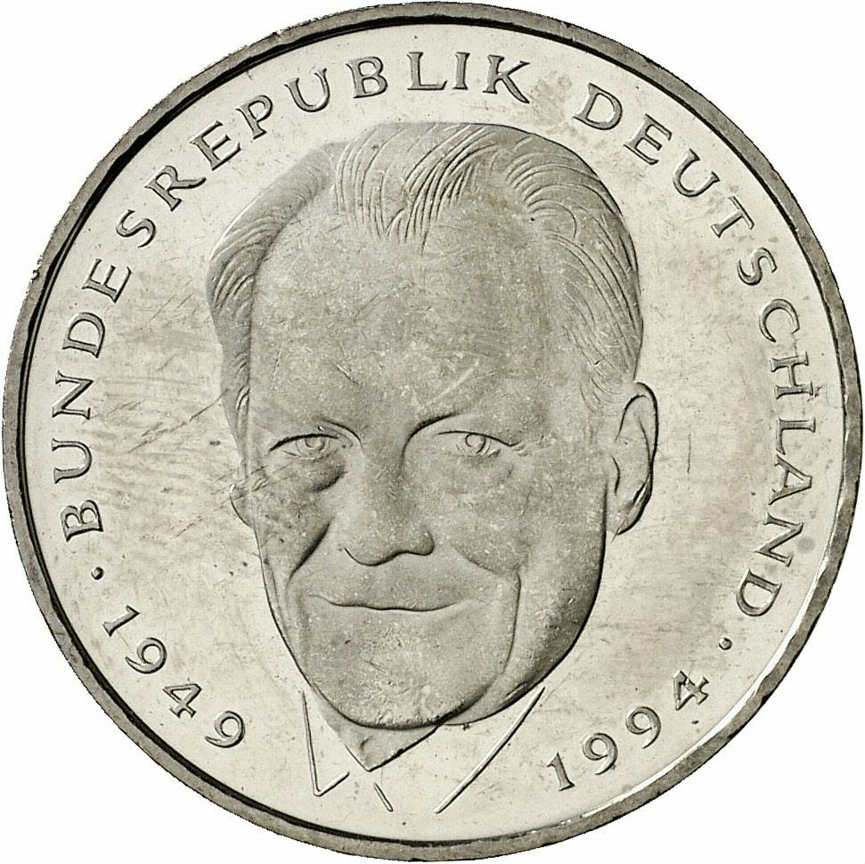 DE 2 Deutsche Mark 1995 A