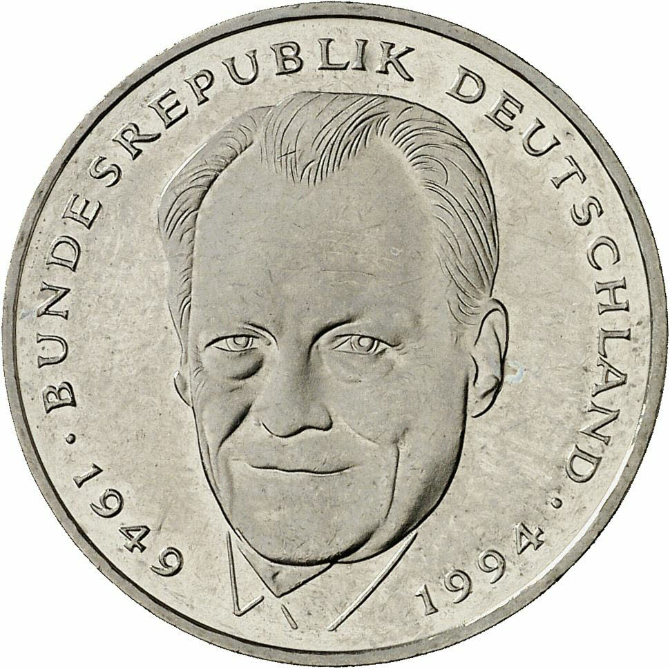 DE 2 Deutsche Mark 1996 D