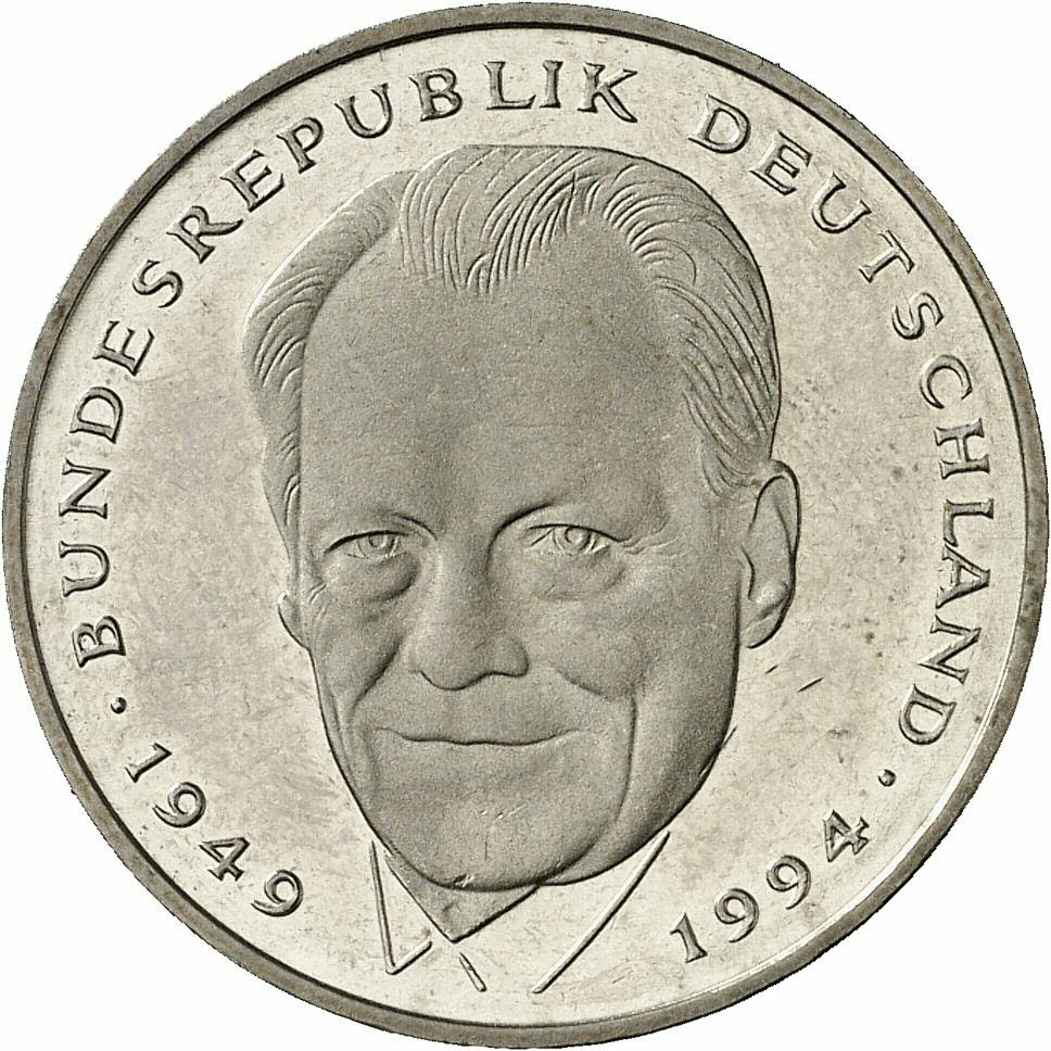 DE 2 Deutsche Mark 1996 G