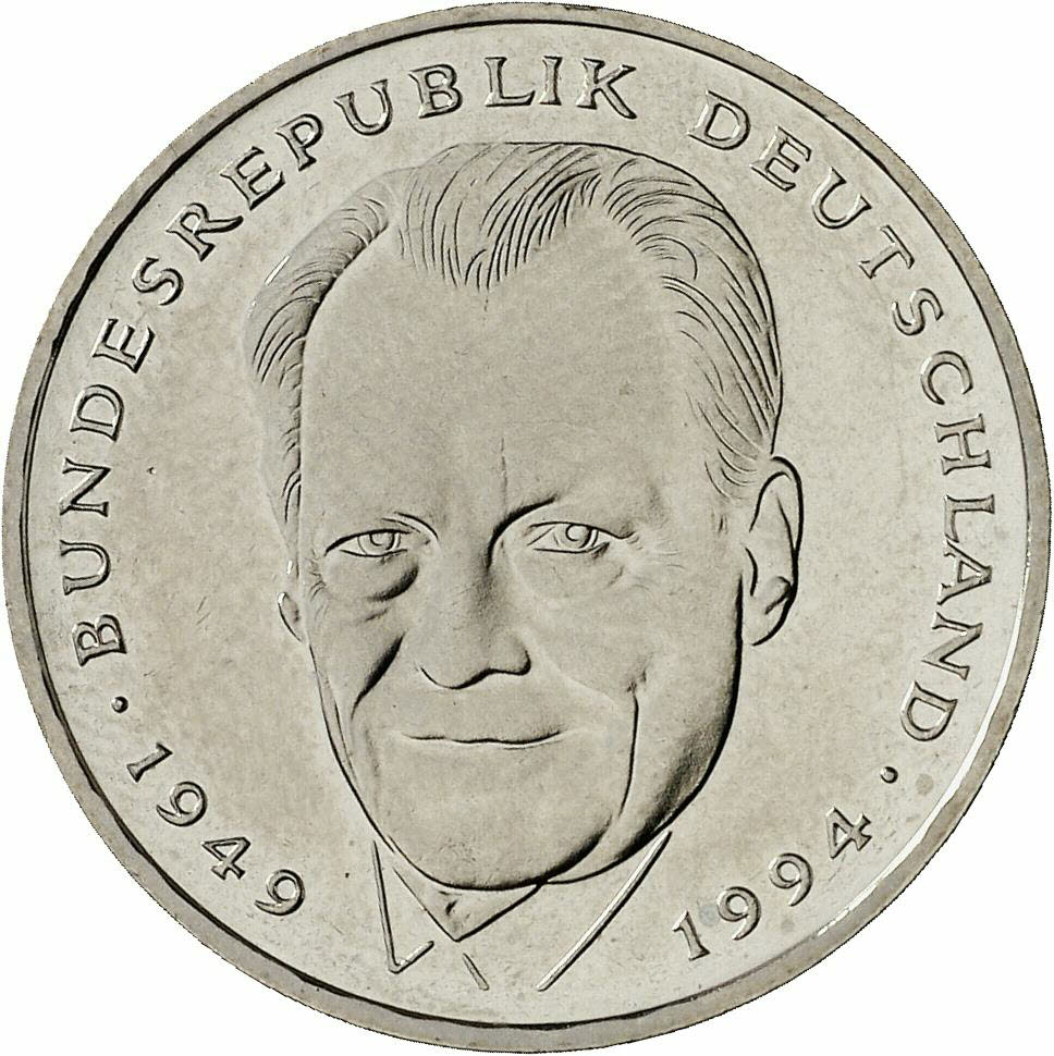 DE 2 Deutsche Mark 1997 D