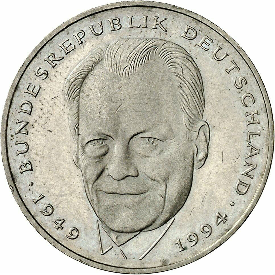 DE 2 Deutsche Mark 1994 G