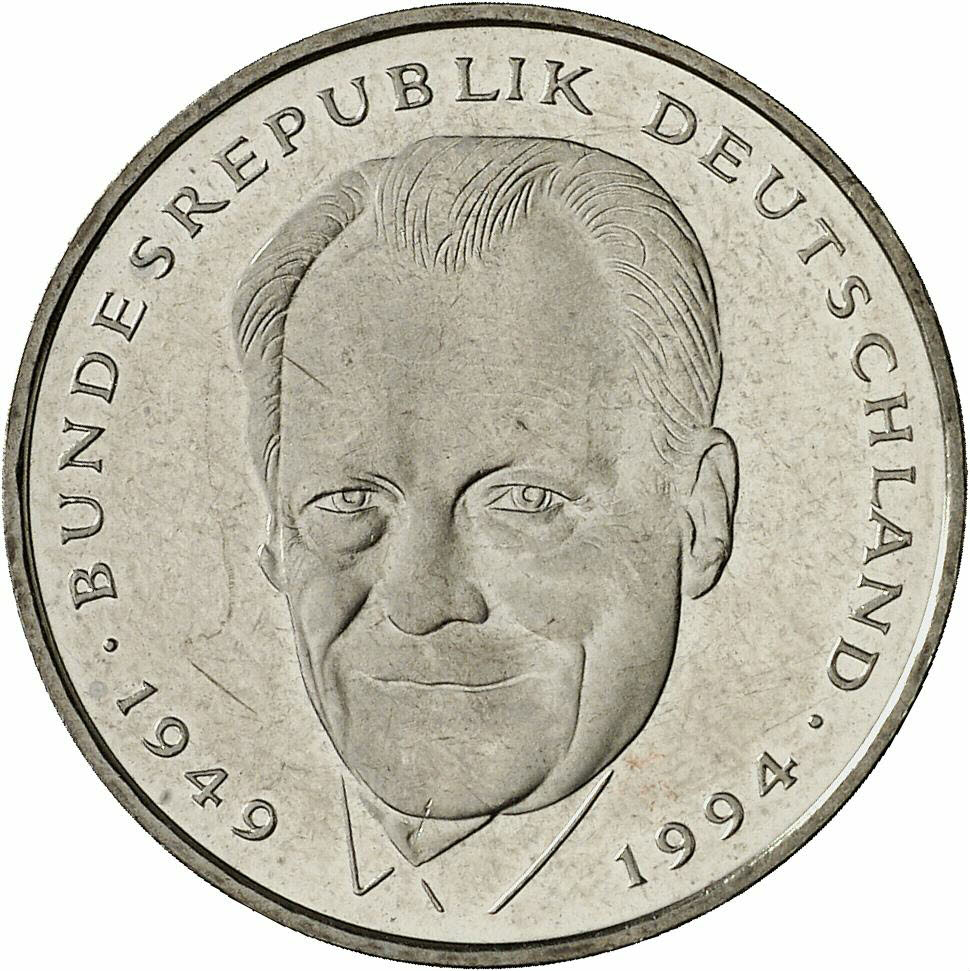 DE 2 Deutsche Mark 1998 A