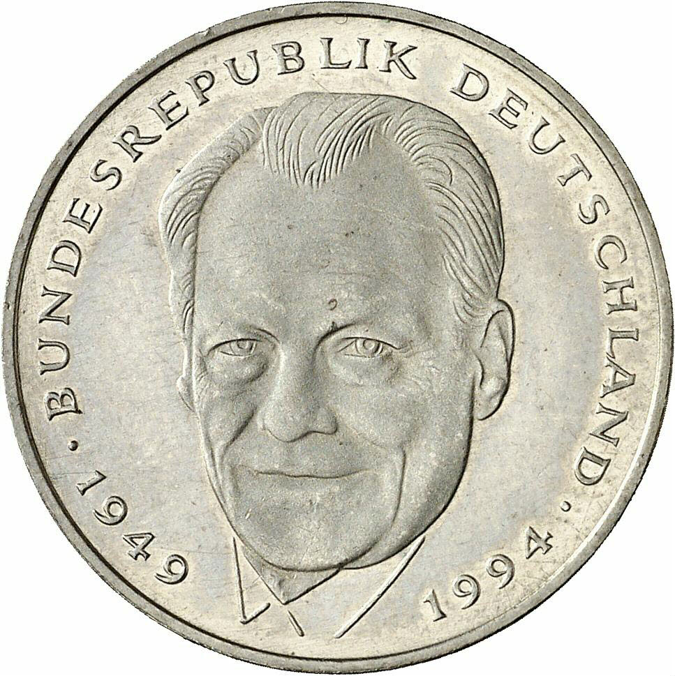 DE 2 Deutsche Mark 1999 G
