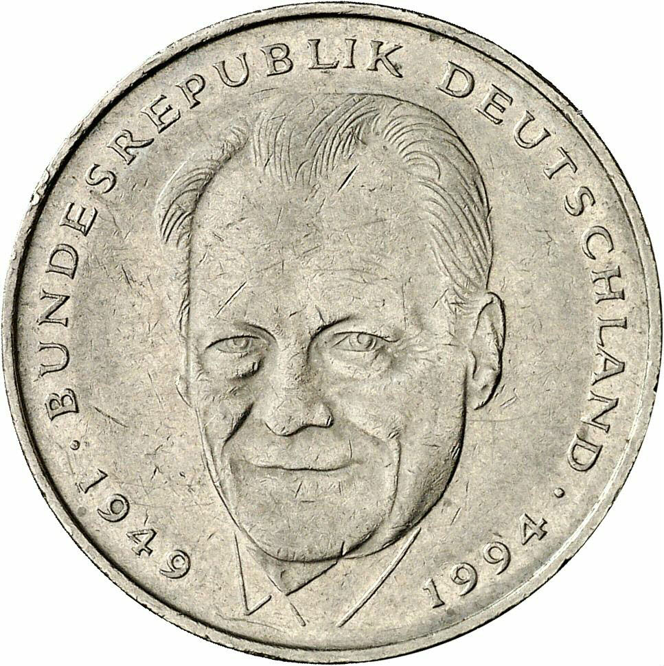DE 2 Deutsche Mark 1999 A