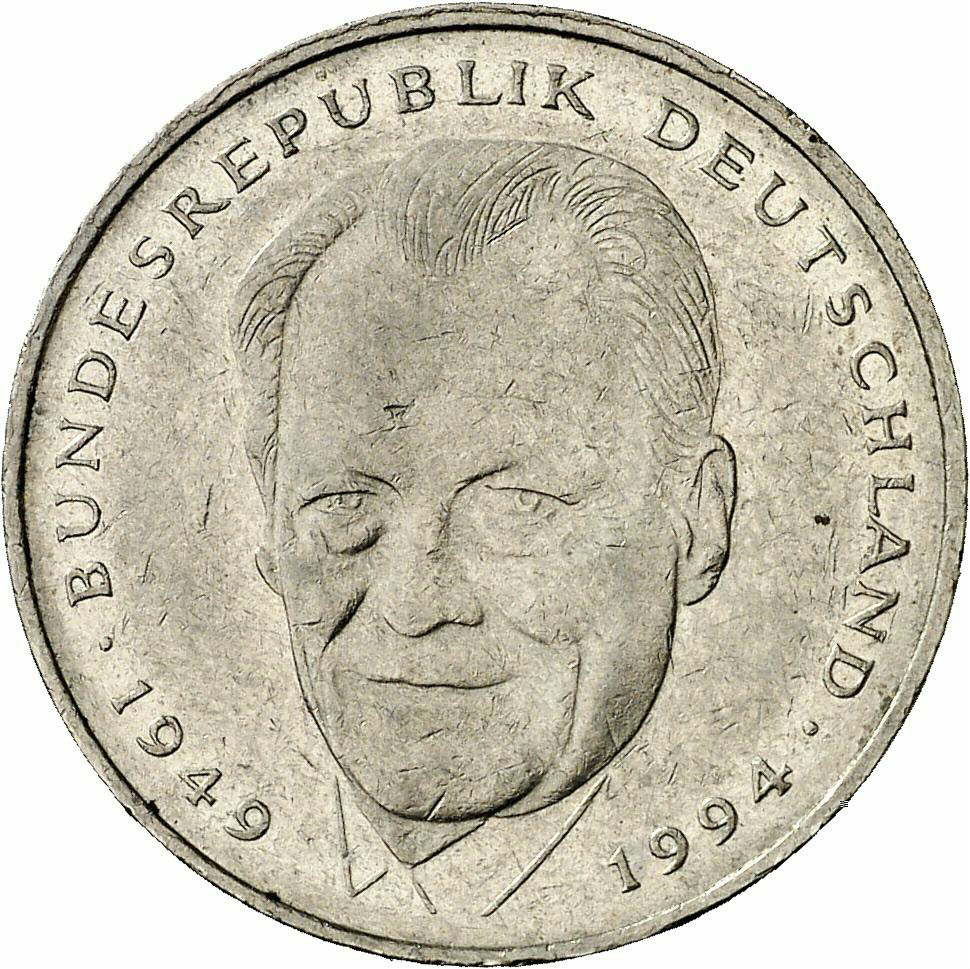 DE 2 Deutsche Mark 1999 F