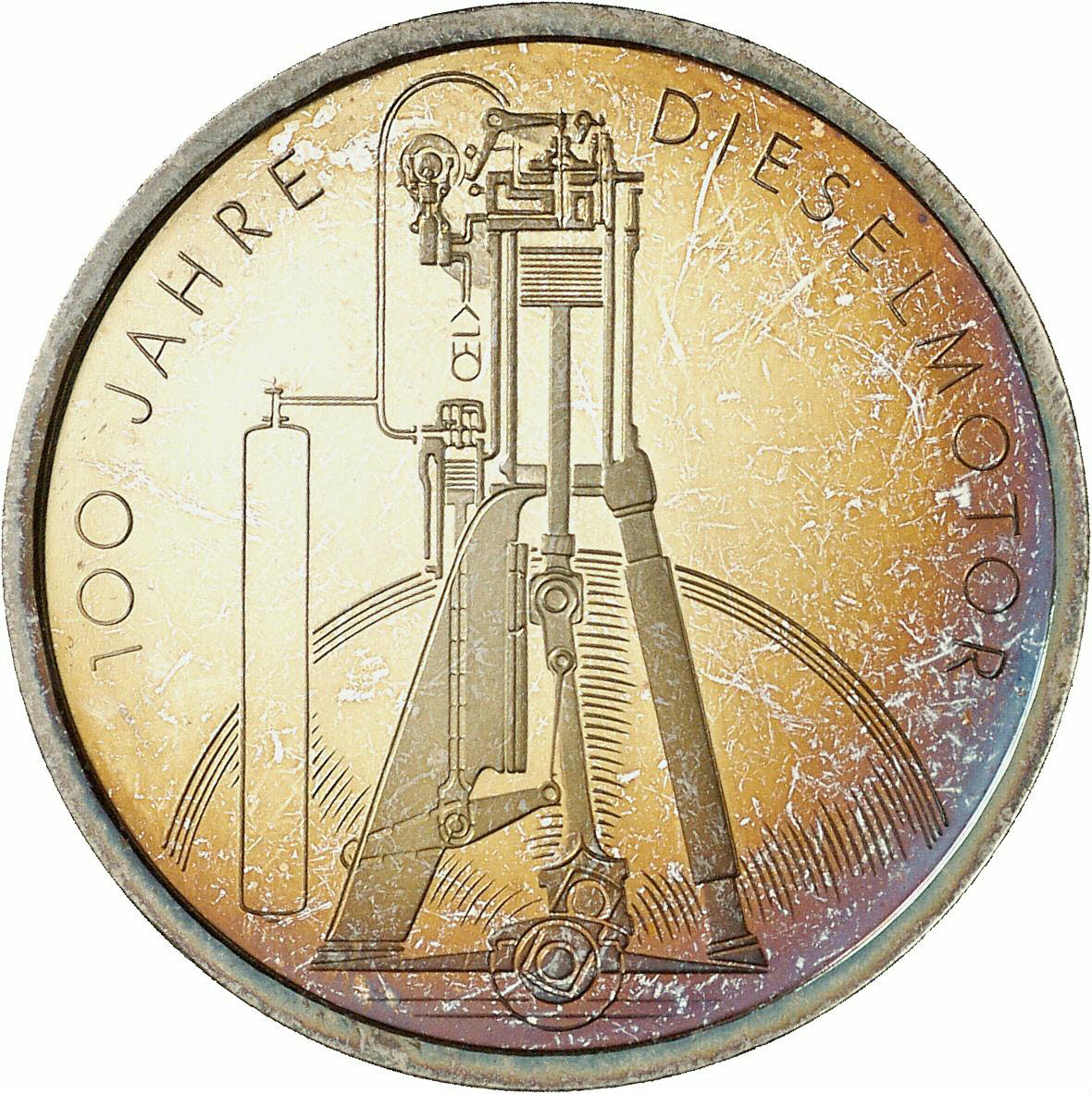 DE 10 Deutsche Mark 1997 F