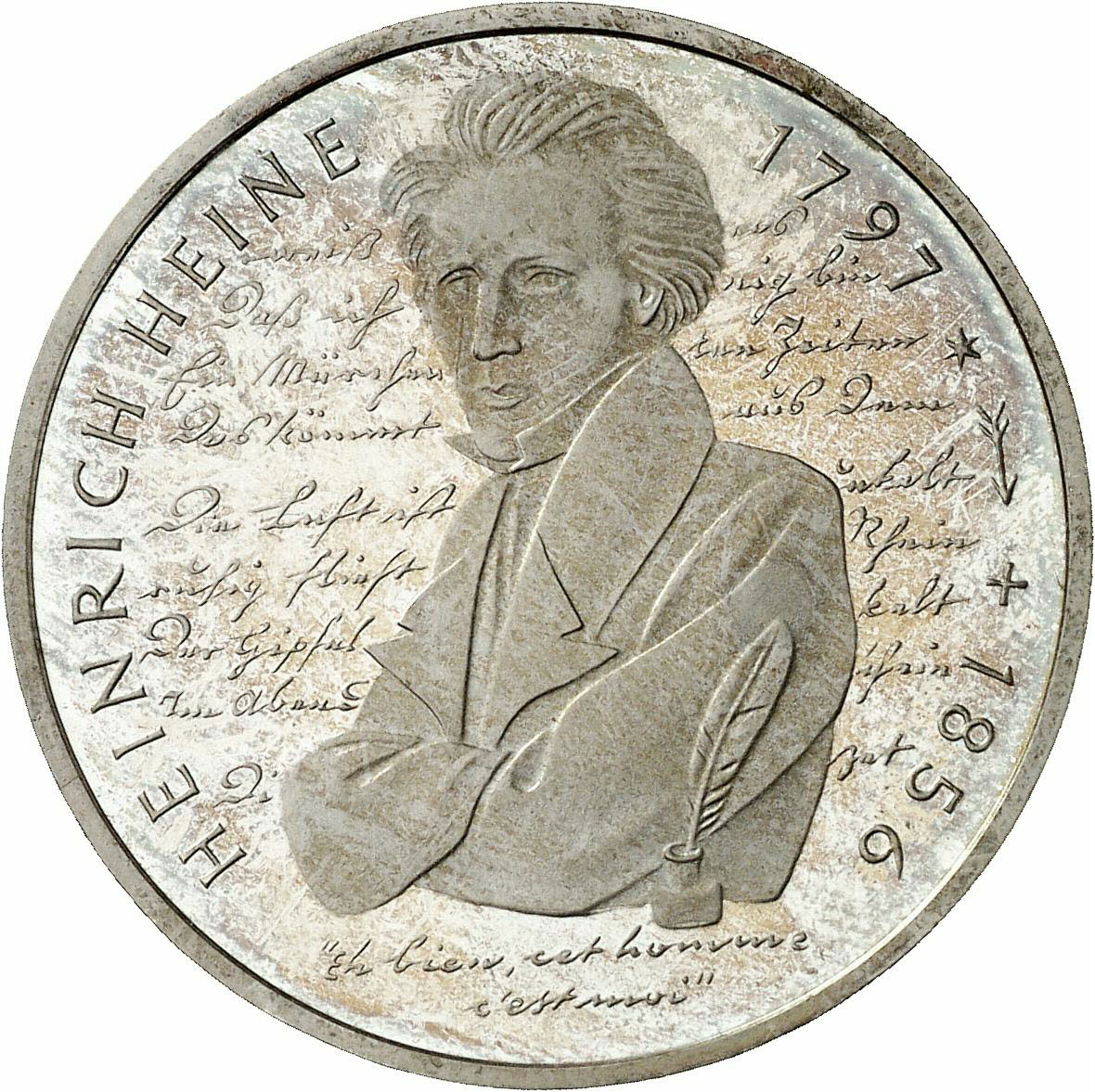 DE 10 Deutsche Mark 1997 J