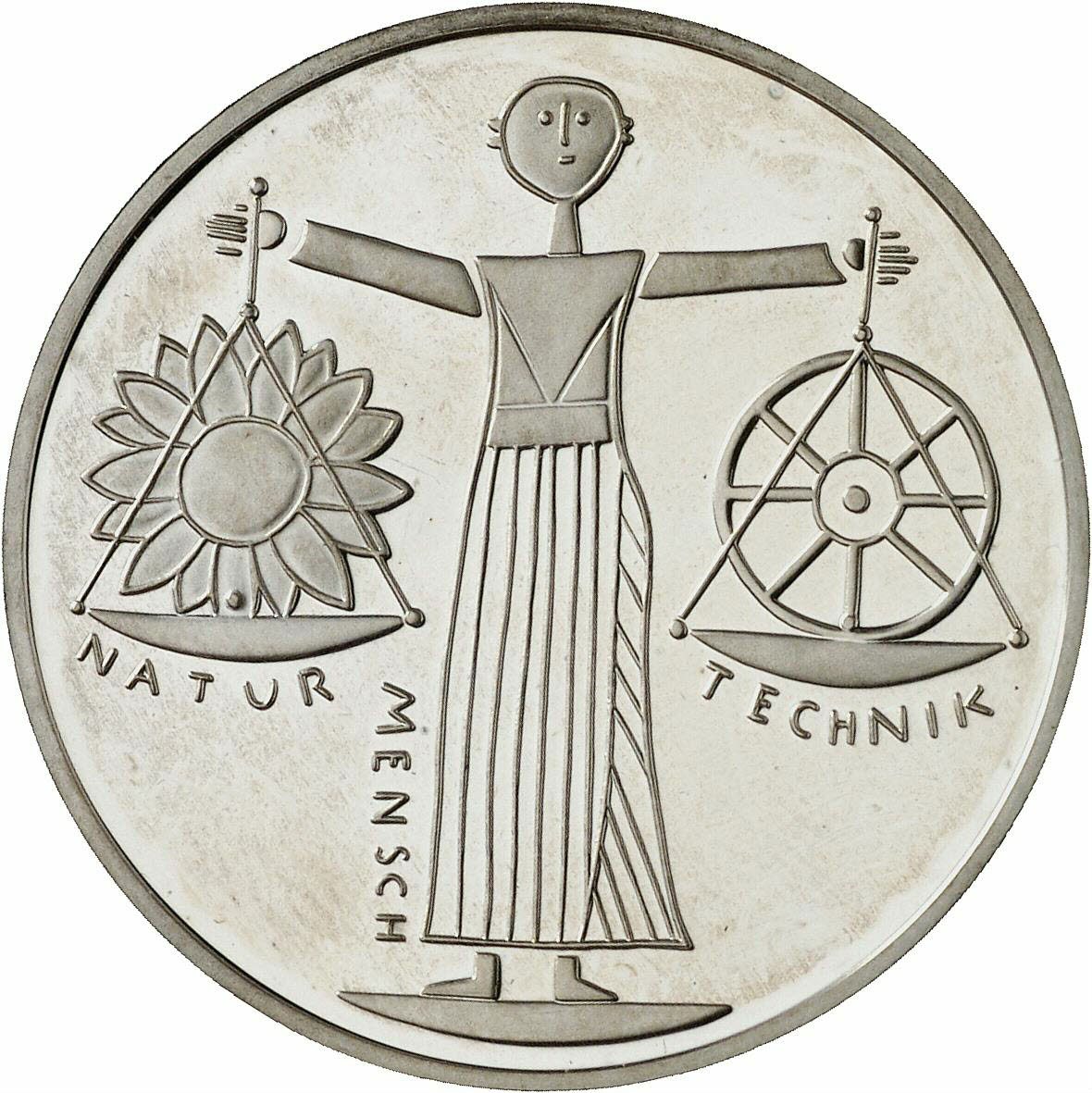 DE 10 Deutsche Mark 2000 D