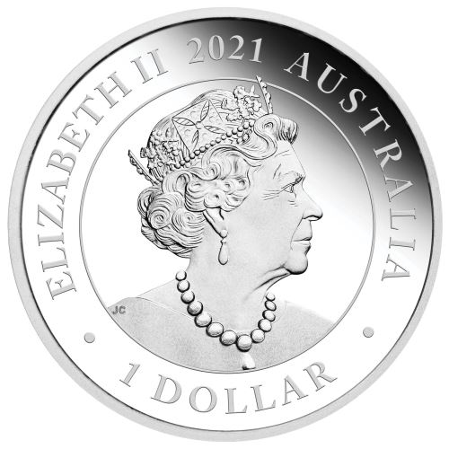 AU 1 Dollar 2021 P