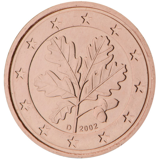 DE 1 Cent 2002 F