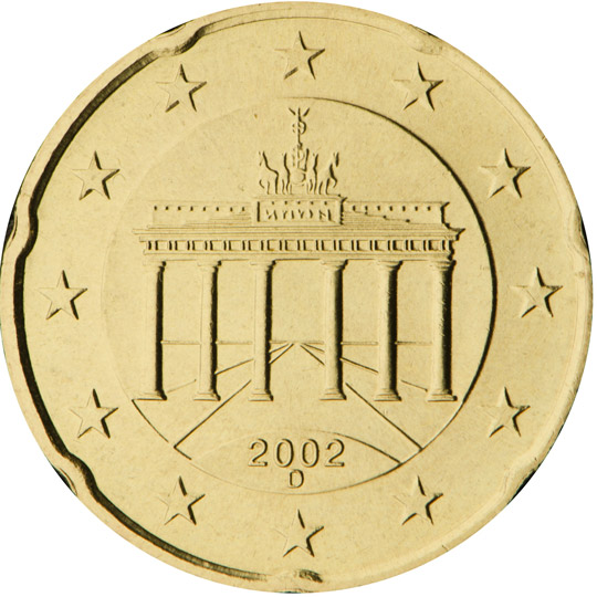 DE 20 Cent 2002 F