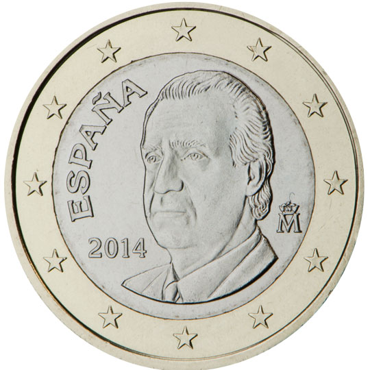 ES 1 Euro 2014 Real Casa de la Moneda Logo