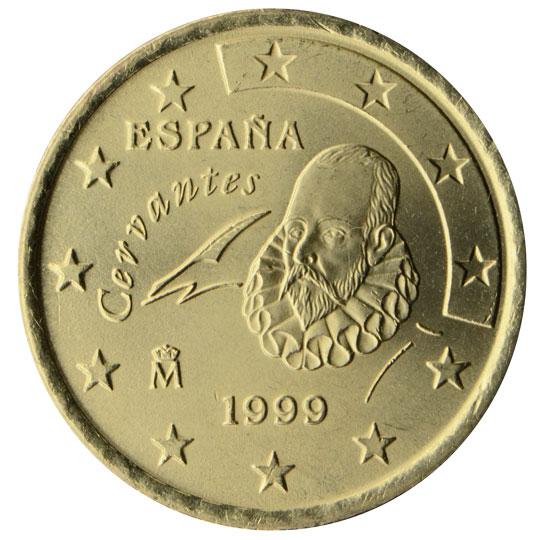 ES 50 Cent 1999 Real Casa de la Moneda Logo