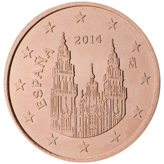 ES 5 Cent 2010 Real Casa de la Moneda Logo