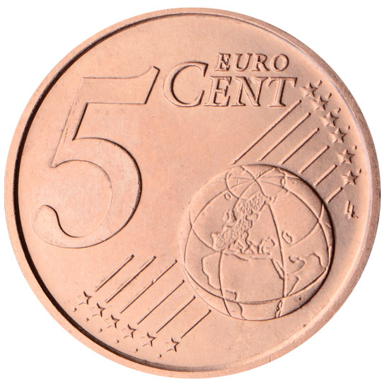 ES 5 Cent 1999 Real Casa de la Moneda Logo