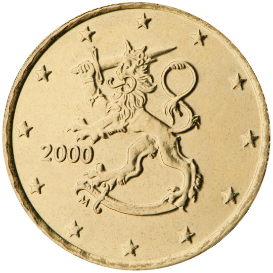FI 10 Cent 2020 Lion