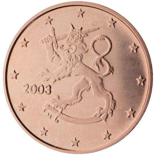 FI 1 Cent 2015 Lion