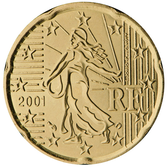 FR 20 Cent 2001 Horn of Plenty