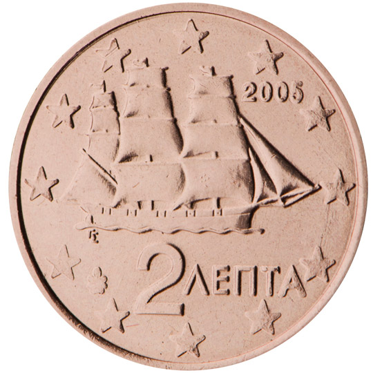 GR 2 Cent 2002 Palmette ; F