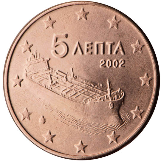 GR 5 Cent 2002 Palmette