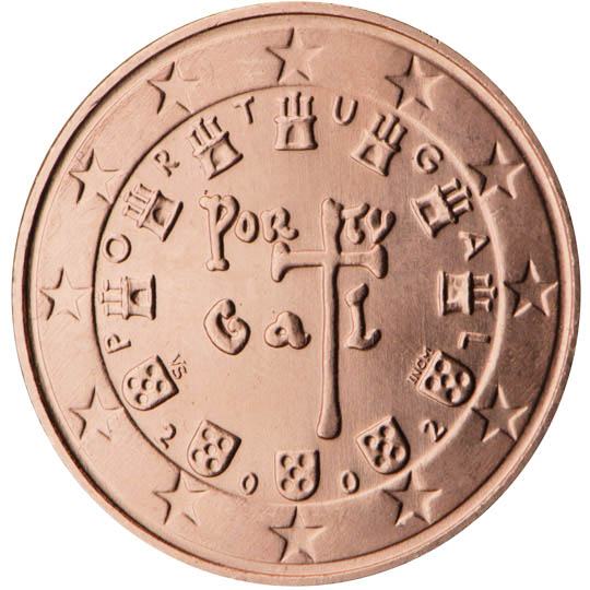 PT 5 Cent 2015 Real Casa de la Moneda Logo