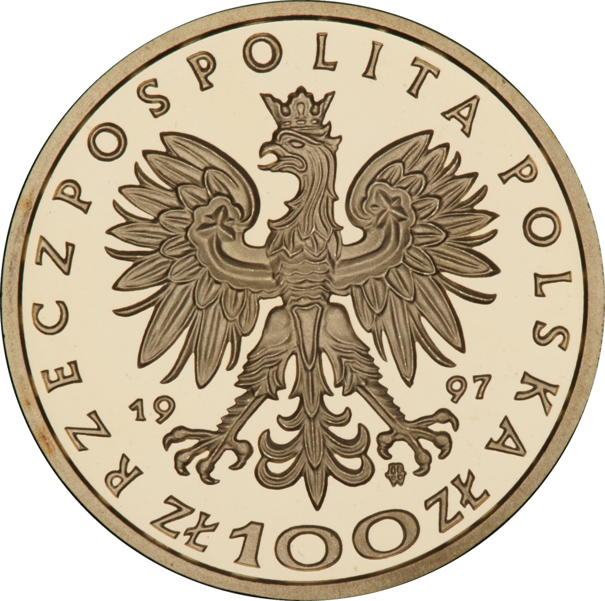 PL 100 Zloty 1997 monogram MW