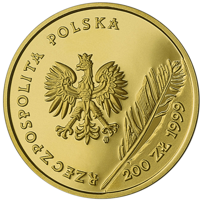 PL 200 Zloty 1999 monogram MW