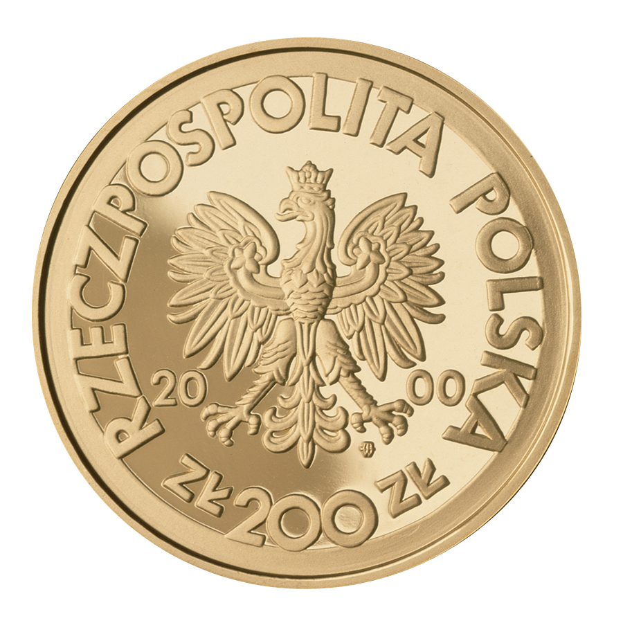 PL 200 Zloty 2000 monogram MW