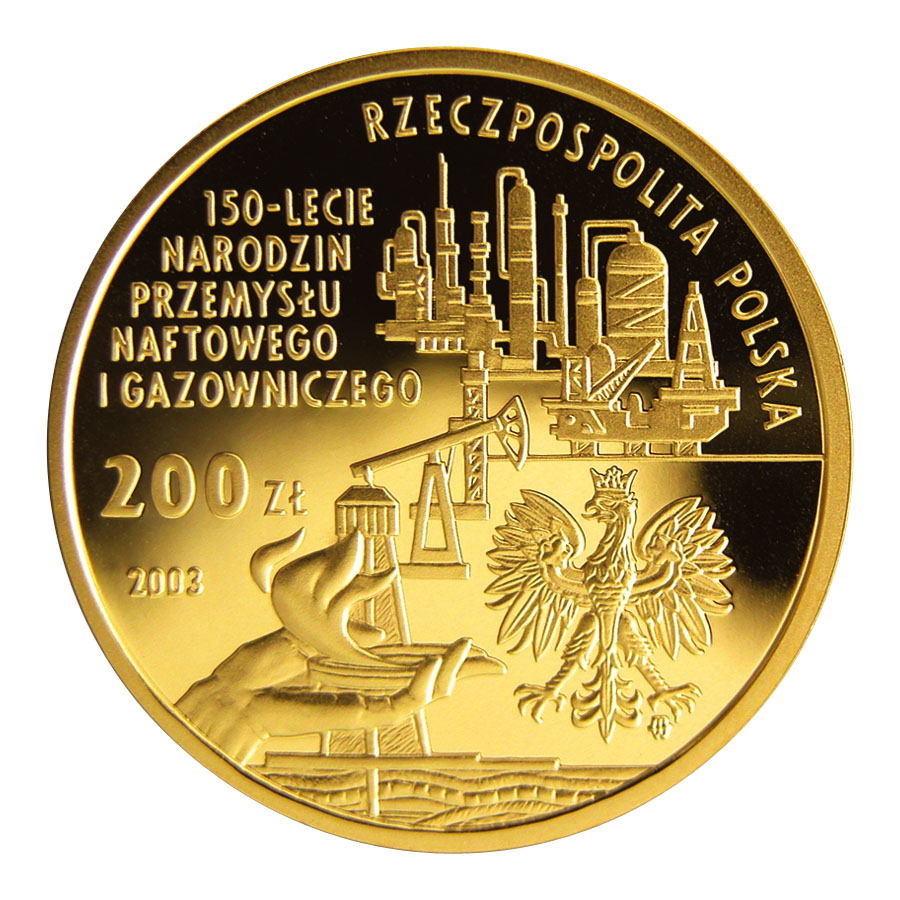 PL 200 Zloty 2003 monogram MW