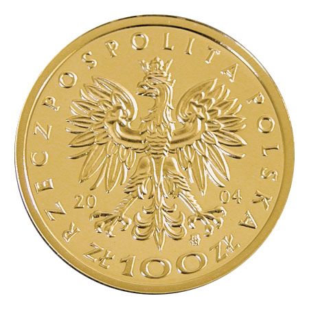PL 100 Zloty 2004 monogram MW