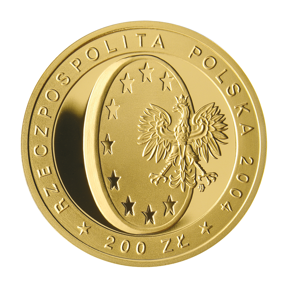 PL 200 Zloty 2004 monogram MW