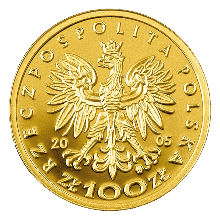 PL 100 Zloty 2005 monogram MW