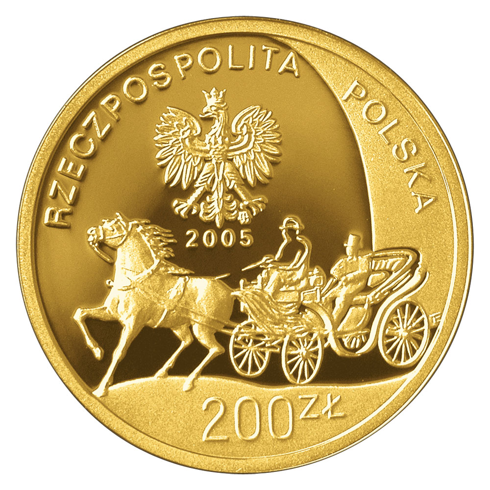 PL 200 Zloty 2005 monogram MW