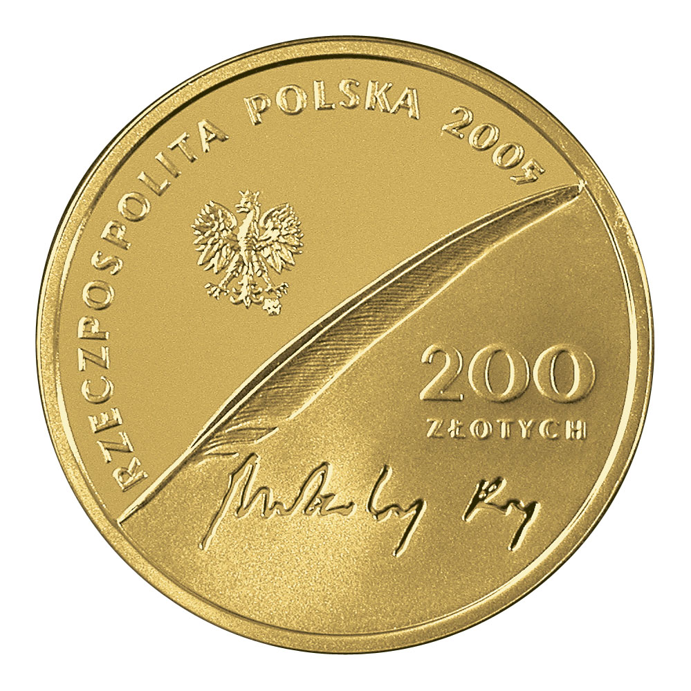 PL 200 Zloty 2005 monogram MW