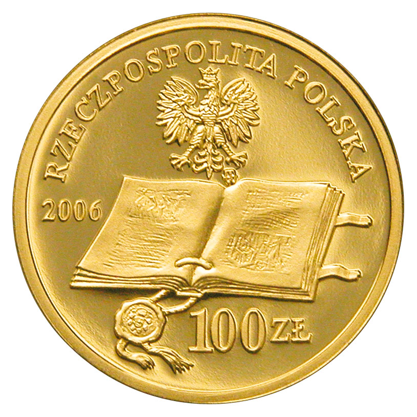 PL 100 Zloty 2006 monogram MW
