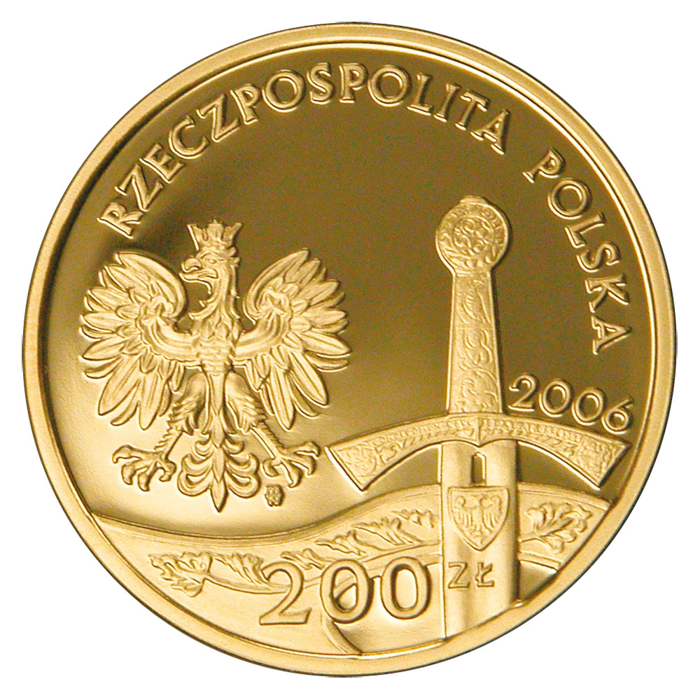 PL 200 Zloty 2006 monogram MW