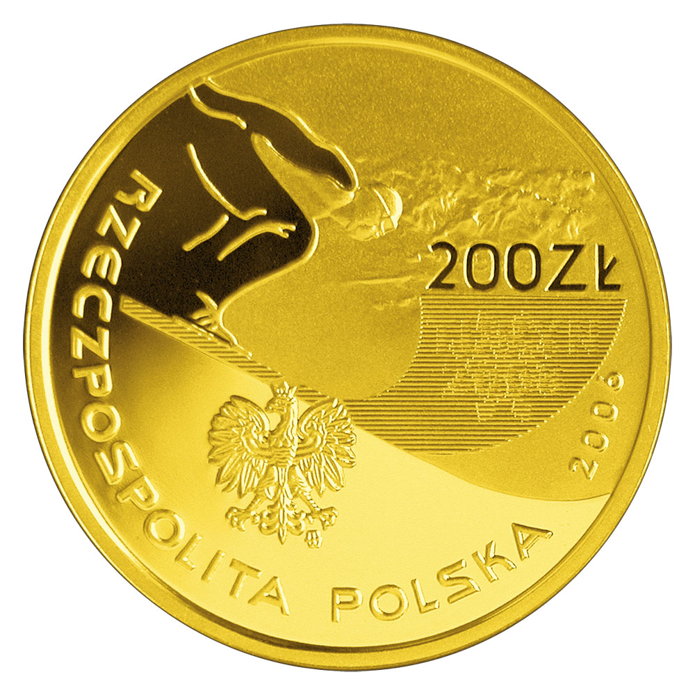 PL 200 Zloty 2006 monogram MW