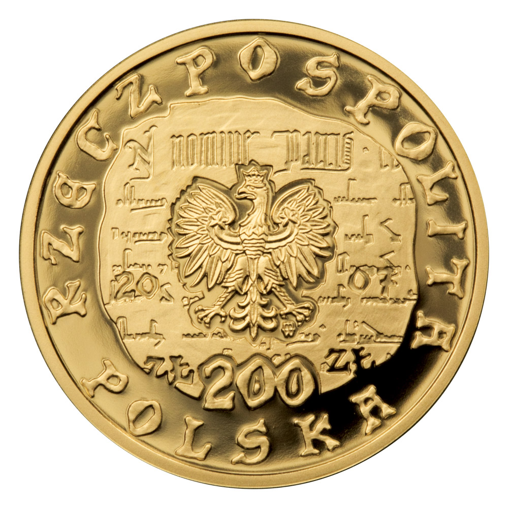 PL 200 Zloty 2007 monogram MW